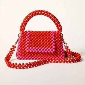 Colorblock Beaded Crossbody Bag Kate Spade New York x Target Red  Pink Sold Out